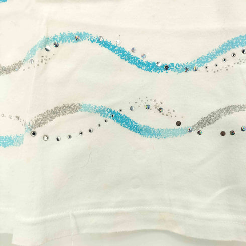 クレージュ courreges ホログラム センターロゴ Tシャツ レディース JPN:9号