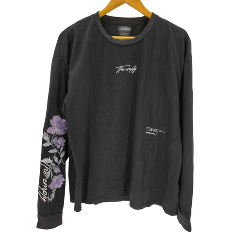 レジェンダ LEGENDA The Empty New Rose Longsleeve T-shirt メンズ