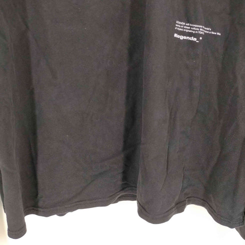レジェンダ LEGENDA The Empty New Rose Longsleeve T-shirt メンズ