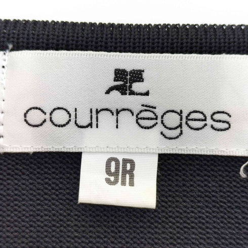 クレージュ courreges ボウタイ 半袖ニット レディース JPN:9号
