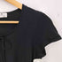 クレージュ courreges 裾ロゴ ビーズ Tシャツ レディース JPN:9号