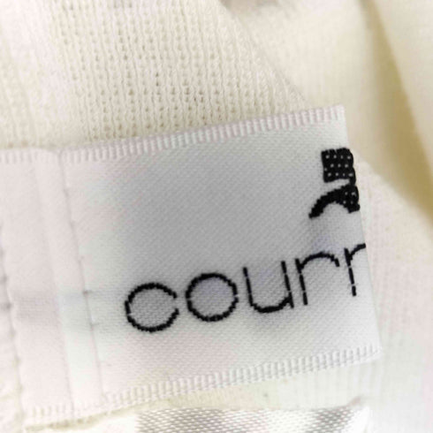 クレージュ courreges ギンガムチェック ニットカットソー レディース JPN:9号