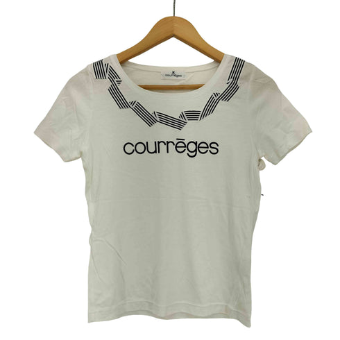クレージュ courreges ロゴ Tシャツ レディース JPN:9号