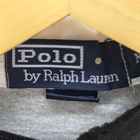 ポロバイラルフローレン Polo by RALPH LAUREN ポニー刺繍 ラガーシャツ メンズ M