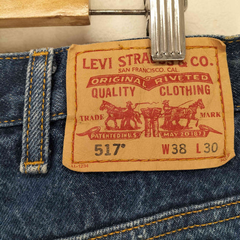 リーバイス Levis 517 ボタン裏138M 04年11月製 BOOT CUT ジップフライデニムパンツ メンズ W38 L30