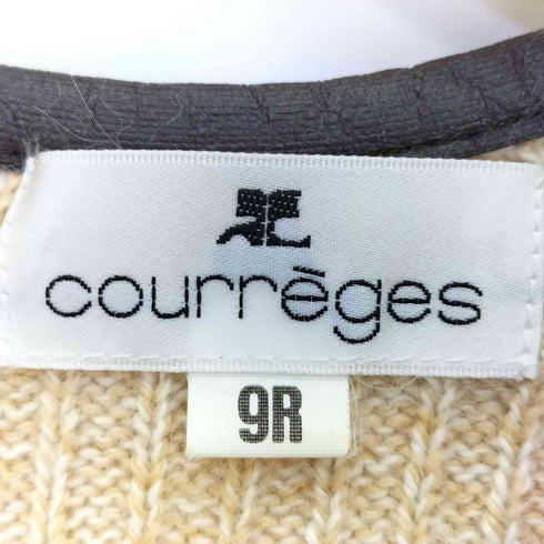 クレージュ courreges メランジ 半袖ニット レディース JPN:9号