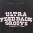 ワールドワイドラブ WORLD WIDE LOVE 90S ULTRA FEEDBACK GROOVEプリント Tシャツ バンT 裾&袖シングル メンズ