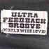 ワールドワイドラブ WORLD WIDE LOVE 90S ULTRA FEEDBACK GROOVEプリント Tシャツ バンT 裾&袖シングル メンズ