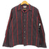 キャリー CALEE JACQUARD STRIPE L/S SHIRTS メンズ JPN:M