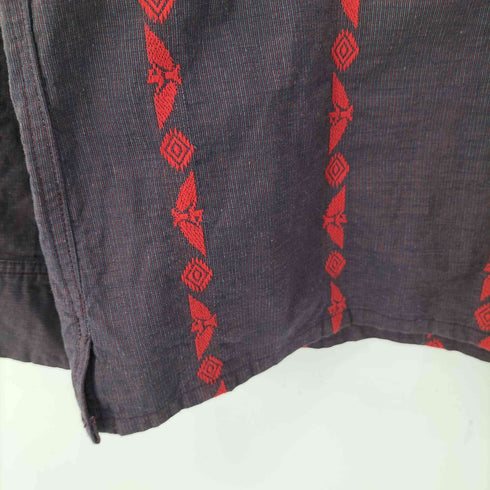 キャリー CALEE JACQUARD STRIPE L/S SHIRTS メンズ JPN:M