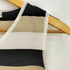クレージュ courreges ラメ ボーダー ノースリーブ ニット レディース JPN:38