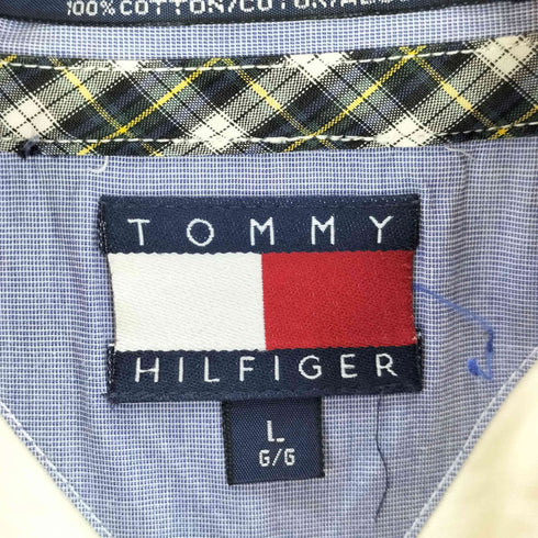 トミーヒルフィガー TOMMY HILFIGER エンブレム刺繍ボタンダウンシャツ メンズ JPN:L
