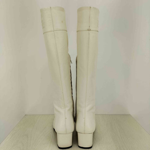 クレージュ courreges スクエアトゥ ロングブーツ レディース JPN:23.5