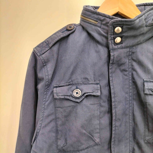 ポロラルフローレン POLO RALPH LAUREN ポニー刺繍 スウェットライナー 付き パッカブルフード ジップアップ フィールドジャケット メンズ import:L