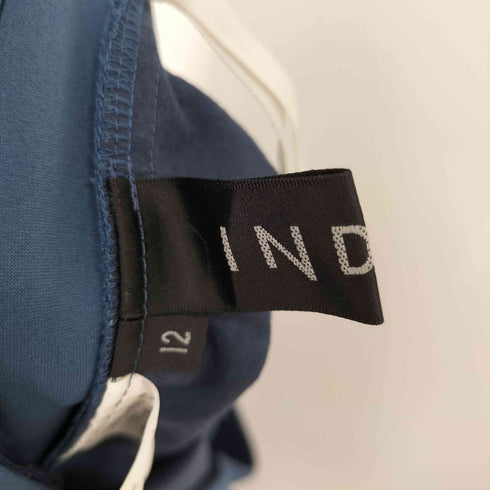 インディヴィ INDIVI スリット入りストレートパンツ レディース 12