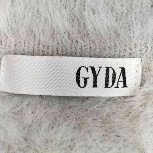 ジェイダ GYDA GYGYプレートシャギーポロニットチュニック レディース FREE