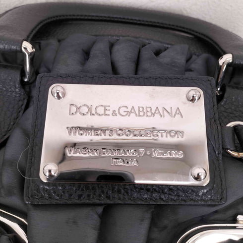 ドルチェアンドガッバーナ DOLCE&GABBANA MISS CURLY ガマ口ポケットナイロンバッグ レディース