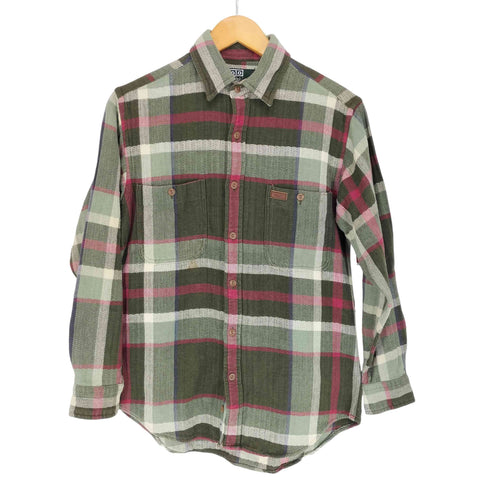 ポロバイラルフローレン Polo by RALPH LAUREN 80s ヘリンボーンチェックシャツ メンズ 160