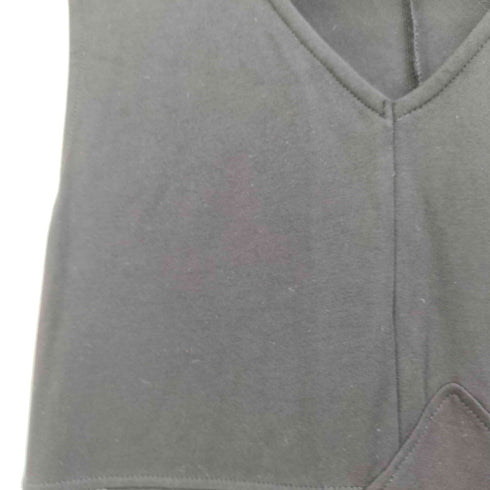 エジック Ezick Triangle cut out シアーコードワンピース レディース FREE