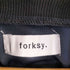 フォルクシー forksy. ハーフジップライン配色トラックジャージワンピース レディース FREE