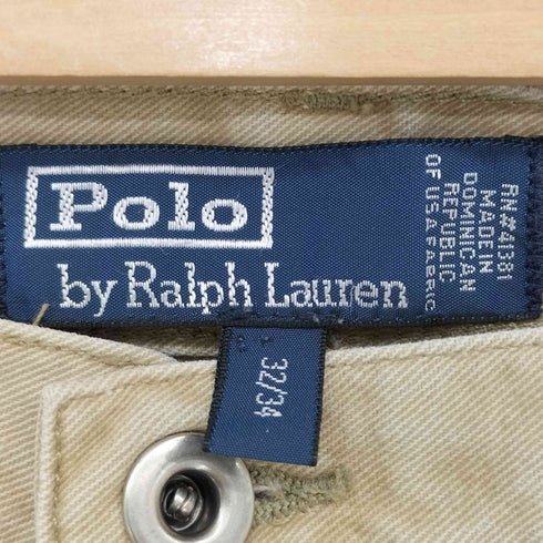 ポロバイラルフローレン Polo by RALPH LAUREN 90S ドミニカ製 ストレートペインターパンツ メンズ 32/34
