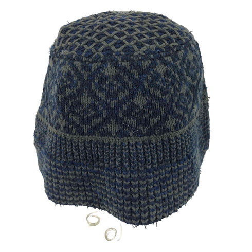 マツフジ MATSUFUJI Jacquard Knit Hat メンズ FREE