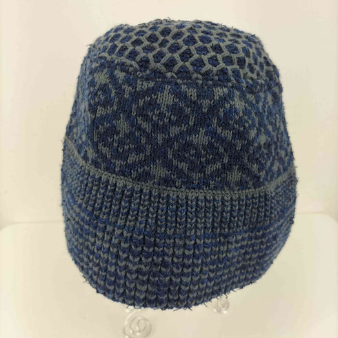 マツフジ MATSUFUJI Jacquard Knit Hat メンズ FREE