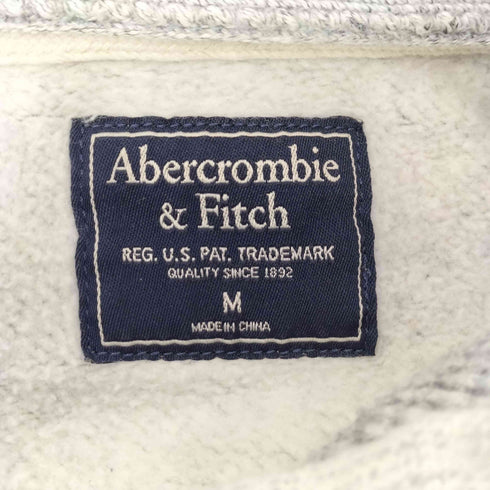 アバクロンビーアンドフィッチ Abercrombie & Fitch アーチロゴ ヘビーオンスプルオーバーパーカー 裏地サーマル メンズ JPN:M