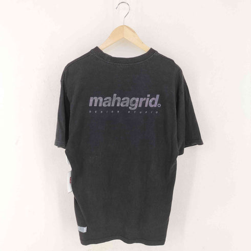 マハグリッド mahagrid RAINBOW REFLECTIVE LOGO TEE メンズ import:M
