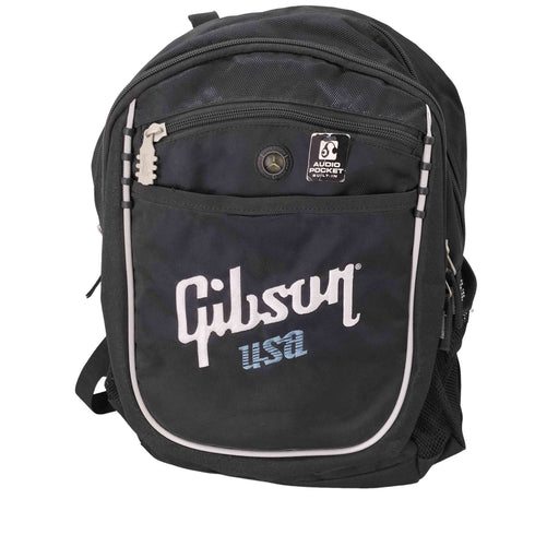Gibson 企業ロゴ刺繍バックパック メンズ