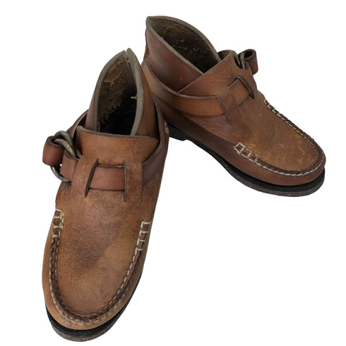 J.L COOMBS 80-90s USA製 Ring Boot ツートンリング ラッセルモカシン Vibram メンズ 7M