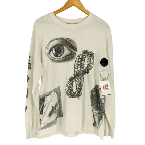 M.C.Escher プリントデザインL/S TEE メンズ JPN:L