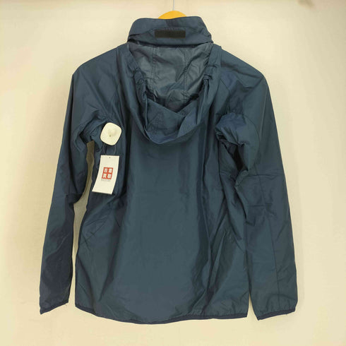 デサント descente フード付き ロゴプリント ジップアップ ナイロンジャケット レディース JPN:M