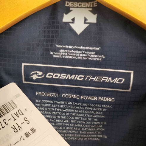 デサント descente フード付き ロゴプリント ジップアップ ナイロンジャケット レディース JPN:M