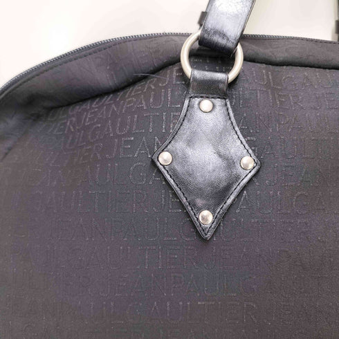 ジャンポールゴルチエ Jean Paul GAULTIER スタッズ 2WAY ベルト ジャガード ハンド バッグ ブリーフ メンズ