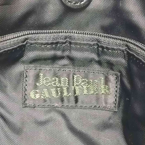 ジャンポールゴルチエ Jean Paul GAULTIER スタッズ 2WAY ベルト ジャガード ハンド バッグ ブリーフ メンズ