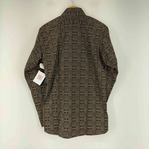 バーバリーロンドン BURBERRY LONDON 幾何学柄 レギュラーカラーシャツ メンズ 15 1/2 -39