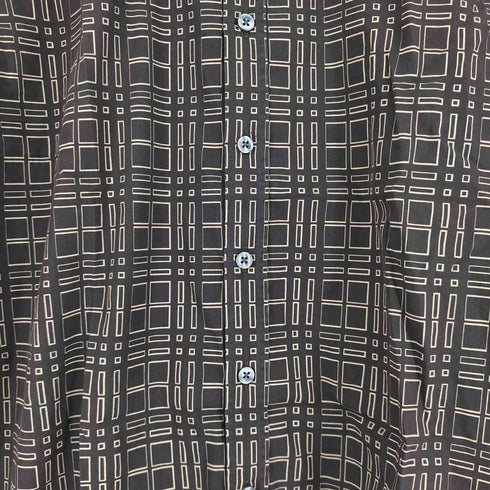 バーバリーロンドン BURBERRY LONDON 幾何学柄 レギュラーカラーシャツ メンズ 15 1/2 -39