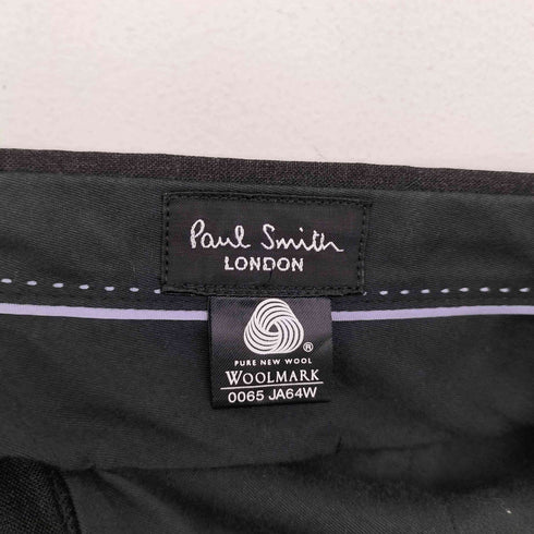 ポールスミスロンドン Paul Smith LONDON センタープレス ウールスラックス メンズ 76