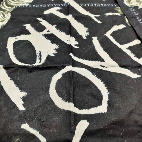 ワイスリー Y-3 BANDANA YOHJI LOVE 総柄 バンダナ メンズ