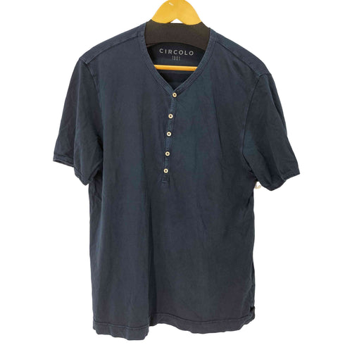 チルコロ1901 circolo 1901 半袖ヘンリーネックシャツ メンズ XL