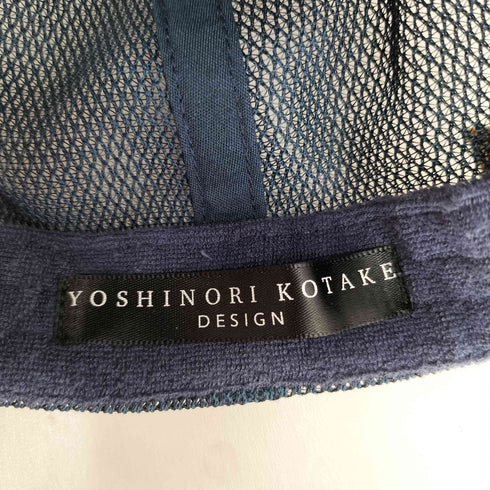ヨシノリコタケデザイン YOSHINORI KOTAKE DESIGN デニムメッシュキャップ 444 メンズ
