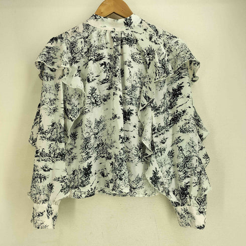 チーク cheek 23SS ボウタイフリルブラウス レディース JPN:M