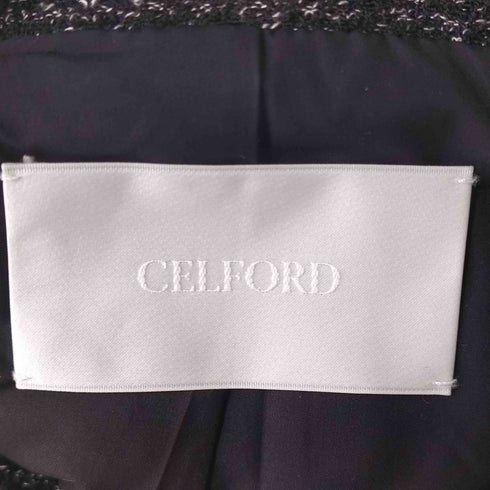 セルフォード CELFORD 24AW ツイードパテッドブルゾン レディース ONE SIZE
