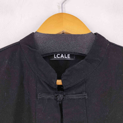 LCALE ドラゴンチャイナシャツ メンズ