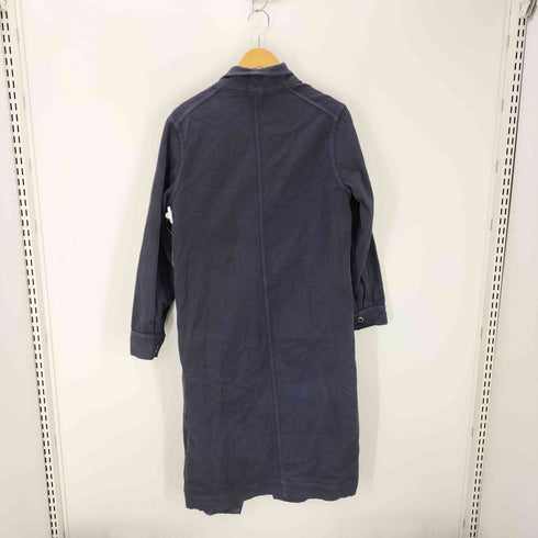 ユーロ 製品染めコットンツイルショップコート メンズ