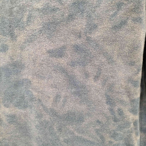 ムラ染 ダブルフェイス クルーネックTシャツ ナス紺 メンズ