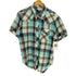 エンジニアードガーメンツ Engineered Garments USA製 マドラスチェック スナップボタン S/S ウエスタン シャツ メンズ import:M