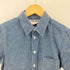 ジュンヤワタナベコムデギャルソンデニム JUNYA WATANABE COMME des GARCONS DENIM 12SS シャンブレー 半袖シャツ レディース JPN:XS