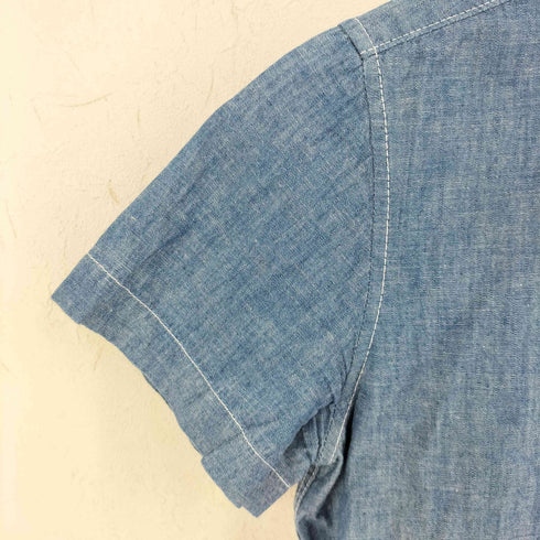 ジュンヤワタナベコムデギャルソンデニム JUNYA WATANABE COMME des GARCONS DENIM 12SS シャンブレー 半袖シャツ レディース JPN:XS